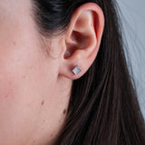 Pendientes de diamantes