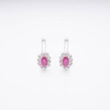 Pendientes de diamantes