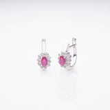 Pendientes de diamantes